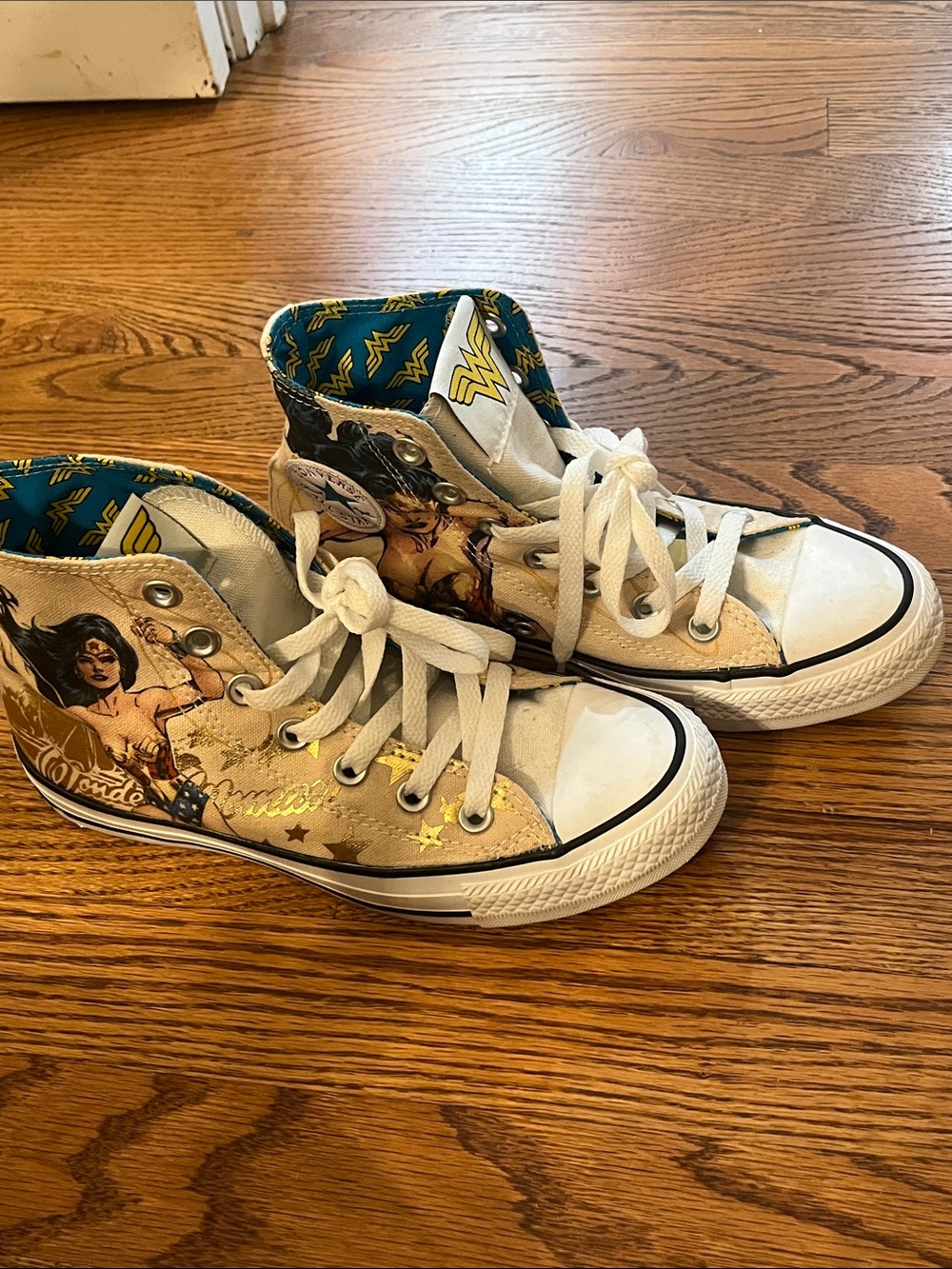 DC Comics x Converse Wonder Woman Chuck Taylor high-tops